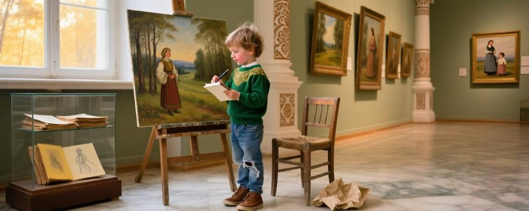 Маленькие шаги к великому искусству: Как открыть мир живописи для ребёнка?