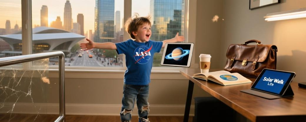 Юные космонавты XXI века: 5 digital-приключений для любознательных умов