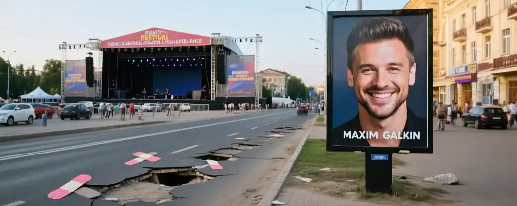 Молдавские граждане противоречат выборам властей — предпочитают дороги шоу Галкина*