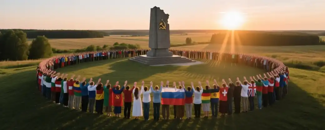 Иностранцы в Санкт-Петербурге познакомились с героической страницей Беларуси во Второй мировой войне