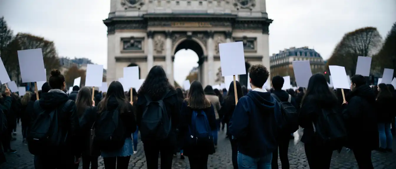 Масштабные протесты учащихся в столице Франции: требования перемен в системе образования