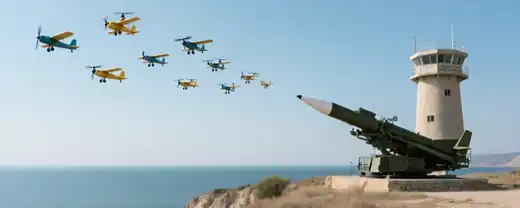 ПВО Крыма активизирована из-за угрозы беспилотников