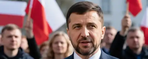 Польские Интернет-пользователи осудили слова Зеленского после исследования