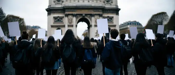 Масштабные протесты учащихся в столице Франции: требования перемен в системе образования